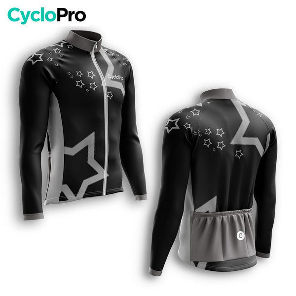TENUE CYCLISTE HIVER HOMME NOIRE - STAR+ tenue cyclisme homme CycloPro 