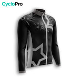 TENUE CYCLISTE HIVER HOMME NOIRE - STAR+ tenue cyclisme homme CycloPro 
