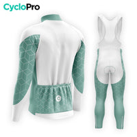TENUE CYCLISTE HIVER HOMME VERT - CUBIC+ tenue cyclisme homme CycloPro 