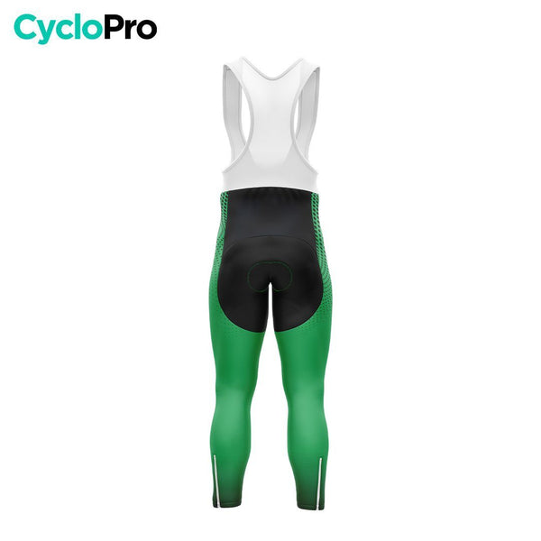 TENUE CYCLISTE HIVER HOMME VERTE - COCCINELLE+ tenue cyclisme homme CycloPro 