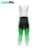 TENUE CYCLISTE HIVER HOMME VERTE - TRACE+ tenue cyclisme homme CycloPro 
