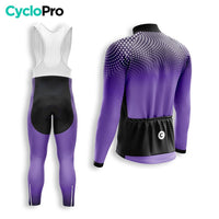 TENUE CYCLISTE HIVER HOMME VIOLET - COCCINELLE+ tenue cyclisme homme CycloPro 