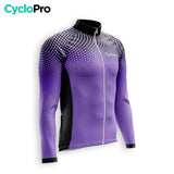 TENUE CYCLISTE HIVER HOMME VIOLET - COCCINELLE+ tenue cyclisme homme CycloPro 
