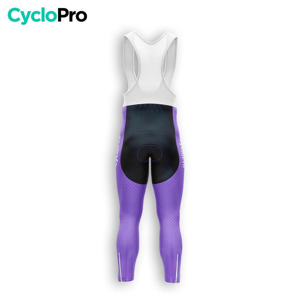 TENUE CYCLISTE HIVER HOMME VIOLET - SPEED+ tenue cyclisme homme CycloPro 