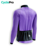 TENUE CYCLISTE HIVER HOMME VIOLET - SPEED+ tenue cyclisme homme CycloPro 