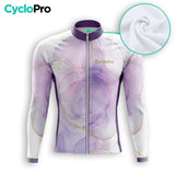 TENUE CYCLISTE HIVER HOMME VIOLETTE - TEINTE+ tenue cyclisme homme CycloPro 