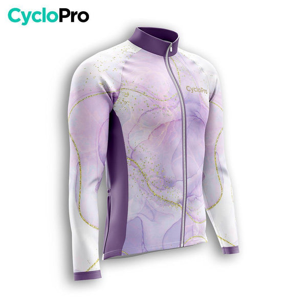 TENUE CYCLISTE HIVER HOMME VIOLETTE - TEINTE+ tenue cyclisme homme CycloPro 