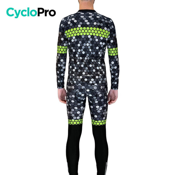 Tenue cycliste hiver Jaune - Atmosphère+ tenue de cyclisme thermique GT-Cycle Outdoor Store 