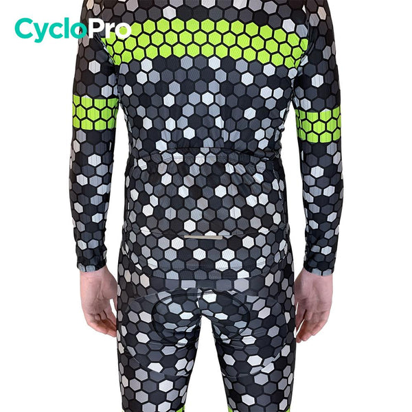 Tenue cycliste hiver Jaune - Atmosphère+ tenue de cyclisme thermique GT-Cycle Outdoor Store 