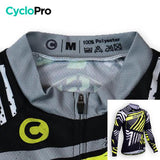 TENUE CYCLISTE HIVER JAUNE - DIRTY+ tenue de cyclisme CycloPro 