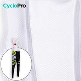 TENUE CYCLISTE HIVER JAUNE - DIRTY+ tenue de cyclisme CycloPro 