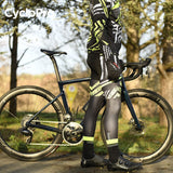 TENUE CYCLISTE HIVER JAUNE - DIRTY+ tenue de cyclisme CycloPro 