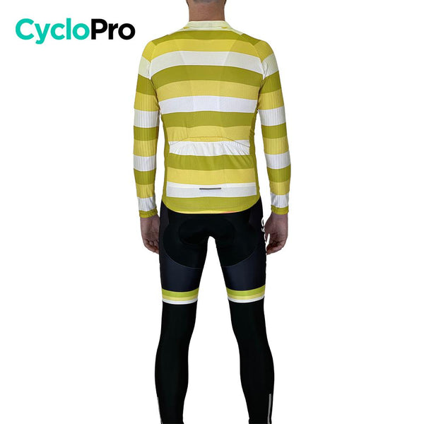 Tenue cycliste hiver Jaune - Evasion+ tenue de cyclisme thermique GT-Cycle Outdoor Store 