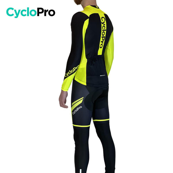 Tenue cycliste hiver jaune - Flash+ tenue de cyclisme hiver GT-Cycle Outdoor Store 