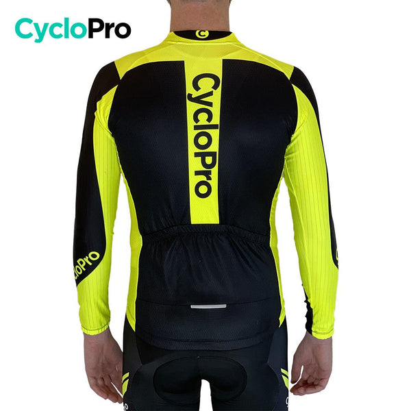 Tenue cycliste hiver jaune - Flash+ tenue de cyclisme hiver GT-Cycle Outdoor Store 