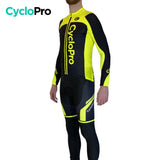 Tenue cycliste hiver jaune - Flash+ tenue de cyclisme hiver GT-Cycle Outdoor Store 