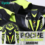 TENUE CYCLISTE HIVER JAUNE - SQUAD+ tenue cyclisme homme CycloPro 
