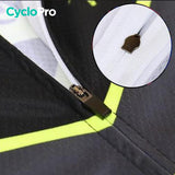 TENUE CYCLISTE HIVER JAUNE - SQUAD+ tenue cyclisme homme CycloPro 