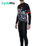 Tenue cycliste hiver Noir et rouge - Military tenue de cyclisme GT-Cycle Outdoor Store 