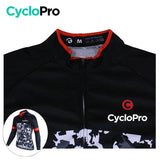 Tenue cycliste hiver Noir et rouge - Military tenue de cyclisme GT-Cycle Outdoor Store 