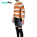 Tenue cycliste hiver Orange - Evasion+ tenue de cyclisme thermique GT-Cycle Outdoor Store 