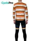 Tenue cycliste hiver Orange - Evasion+ tenue de cyclisme thermique GT-Cycle Outdoor Store 