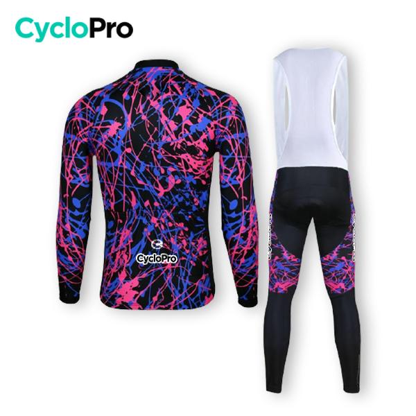 TENUE CYCLISTE HIVER - PAINT+ tenue cyclisme homme CycloPro 