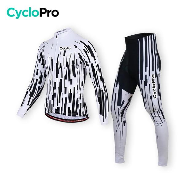 TENUE CYCLISTE HIVER - PIXEL+ tenue cyclisme homme CycloPro Sans XS 