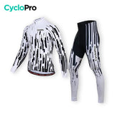 TENUE CYCLISTE HIVER - PIXEL+ tenue cyclisme homme CycloPro Sans XS 