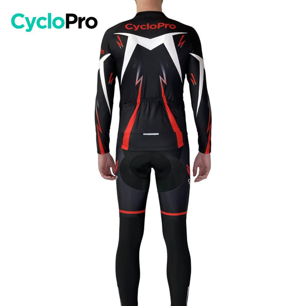 Tenue cycliste hiver Rouge - Confort+ tenue de cyclisme hiver GT-Cycle Outdoor Store 