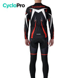 Tenue cycliste hiver Rouge - Confort+ tenue de cyclisme hiver GT-Cycle Outdoor Store 