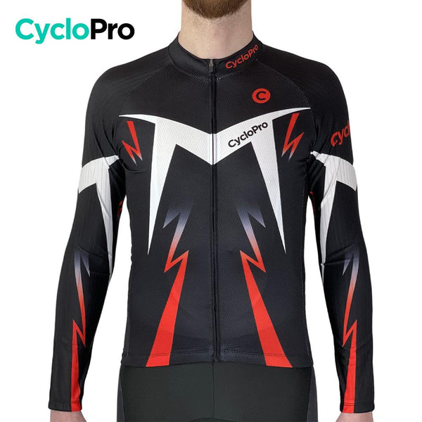 Tenue cycliste hiver Rouge - Confort+ tenue de cyclisme hiver GT-Cycle Outdoor Store 