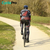 TENUE CYCLISTE HIVER ROUGE - DIRTY+ tenue de cyclisme CycloPro 