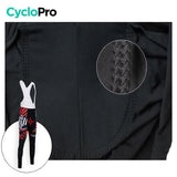 TENUE CYCLISTE HIVER ROUGE - DIRTY+ tenue de cyclisme CycloPro 