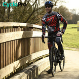 TENUE CYCLISTE HIVER ROUGE - DIRTY+ tenue de cyclisme CycloPro 