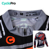 TENUE CYCLISTE HIVER ROUGE - DIRTY+ tenue de cyclisme CycloPro 