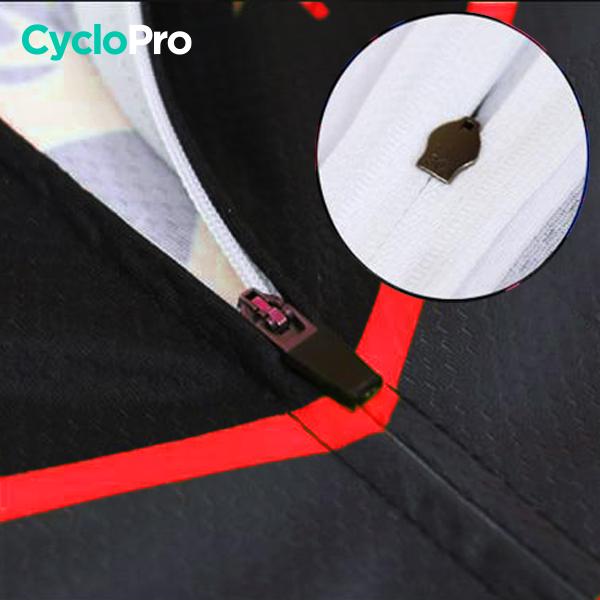 TENUE CYCLISTE HIVER ROUGE - SQUAD+ tenue de cyclisme CycloPro 