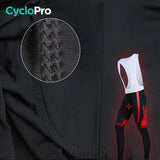 TENUE CYCLISTE HIVER ROUGE - SQUAD+ tenue de cyclisme CycloPro 