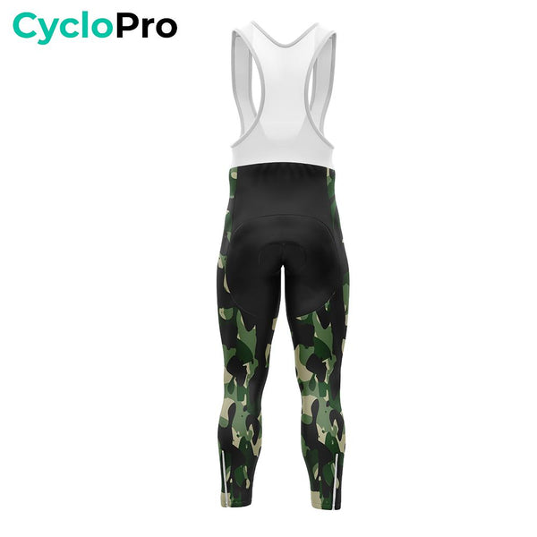 TENUE CYCLISTE HIVER VERTE - COMMANDEUR tenue de cyclisme CycloPro 