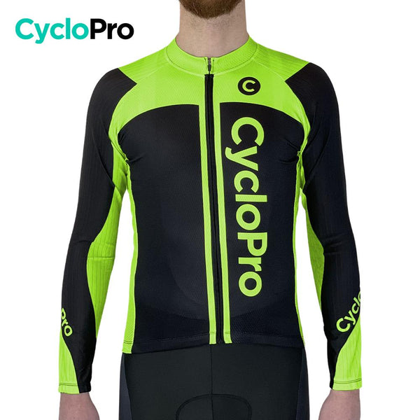 Tenue cycliste hiver verte - Flash+ tenue de cyclisme hiver GT-Cycle Outdoor Store 
