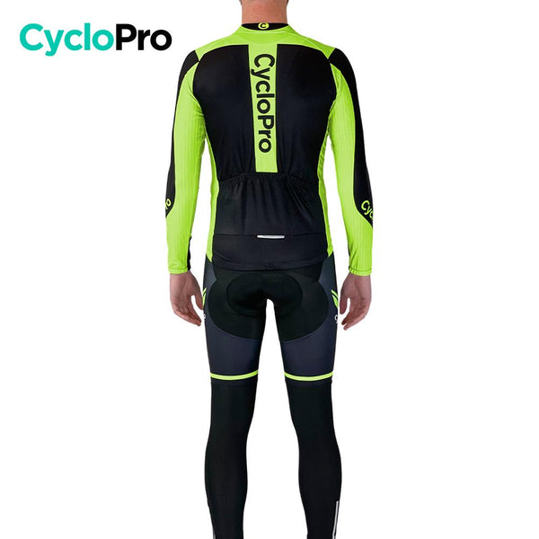 Tenue cycliste hiver verte - Flash+ tenue de cyclisme hiver GT-Cycle Outdoor Store 