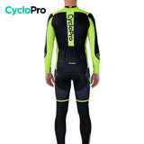 Tenue cycliste hiver verte - Flash+ tenue de cyclisme hiver GT-Cycle Outdoor Store 