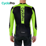 Tenue cycliste hiver verte - Flash+ tenue de cyclisme hiver GT-Cycle Outdoor Store 