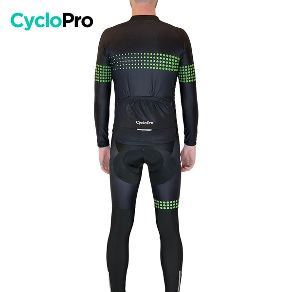 Tenue cycliste hiver Verte - Liberty+ tenue de cyclisme thermique GT-Cycle Outdoor Store 
