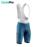 TENUE DE CYCLISME ÉTÉ HOMME BLEUE - CHIC+ Tenue de cyclisme été GT-Cycle Outdoor Store 