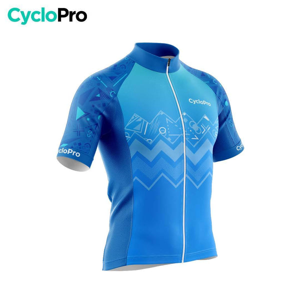 TENUE DE CYCLISME ÉTÉ HOMME BLEUE - GRAFIK+ Tenue de cyclisme été GT-Cycle Outdoor Store 