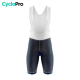 TENUE DE CYCLISME ÉTÉ HOMME BLEUE MARINE - CHIC+ Tenue de cyclisme été GT-Cycle Outdoor Store 