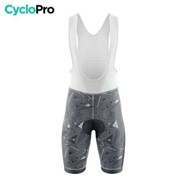 TENUE DE CYCLISME ÉTÉ HOMME GRIS - GRAFIK+ Tenue de cyclisme été GT-Cycle Outdoor Store 