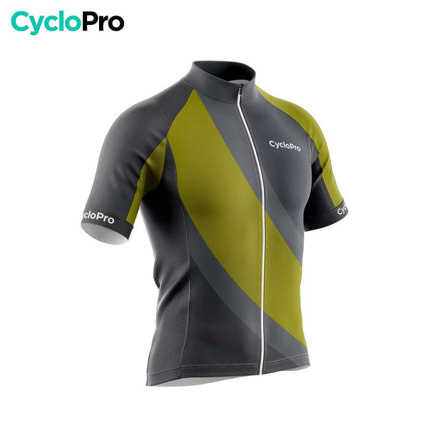 TENUE DE CYCLISME ÉTÉ HOMME JAUNE - ÉLEGANCE+ Tenue de cyclisme été GT-Cycle Outdoor Store 