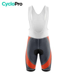 TENUE DE CYCLISME ÉTÉ HOMME ORANGE - ÉLEGANCE+ Tenue de cyclisme été GT-Cycle Outdoor Store 